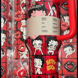 Stanley branded travel tumbler with Betty Boop