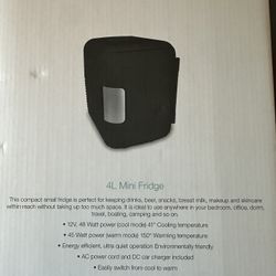 4L Mini fridge 