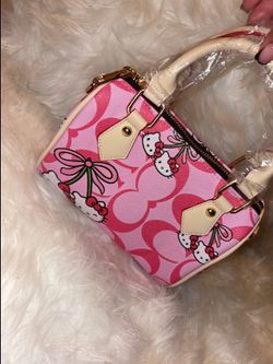 Custome hello kitty x Coach pillow bag