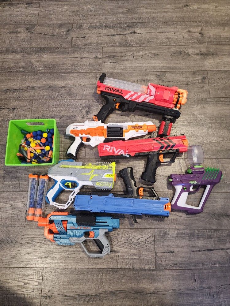 Nerf gel and darts