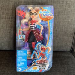DC SUPER HERO GIRLS HARLEY QUINN DOLL 12 INCHES TALL