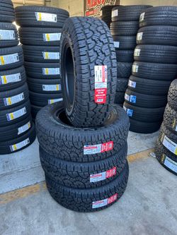 285/70/17 New set of AT tires installed