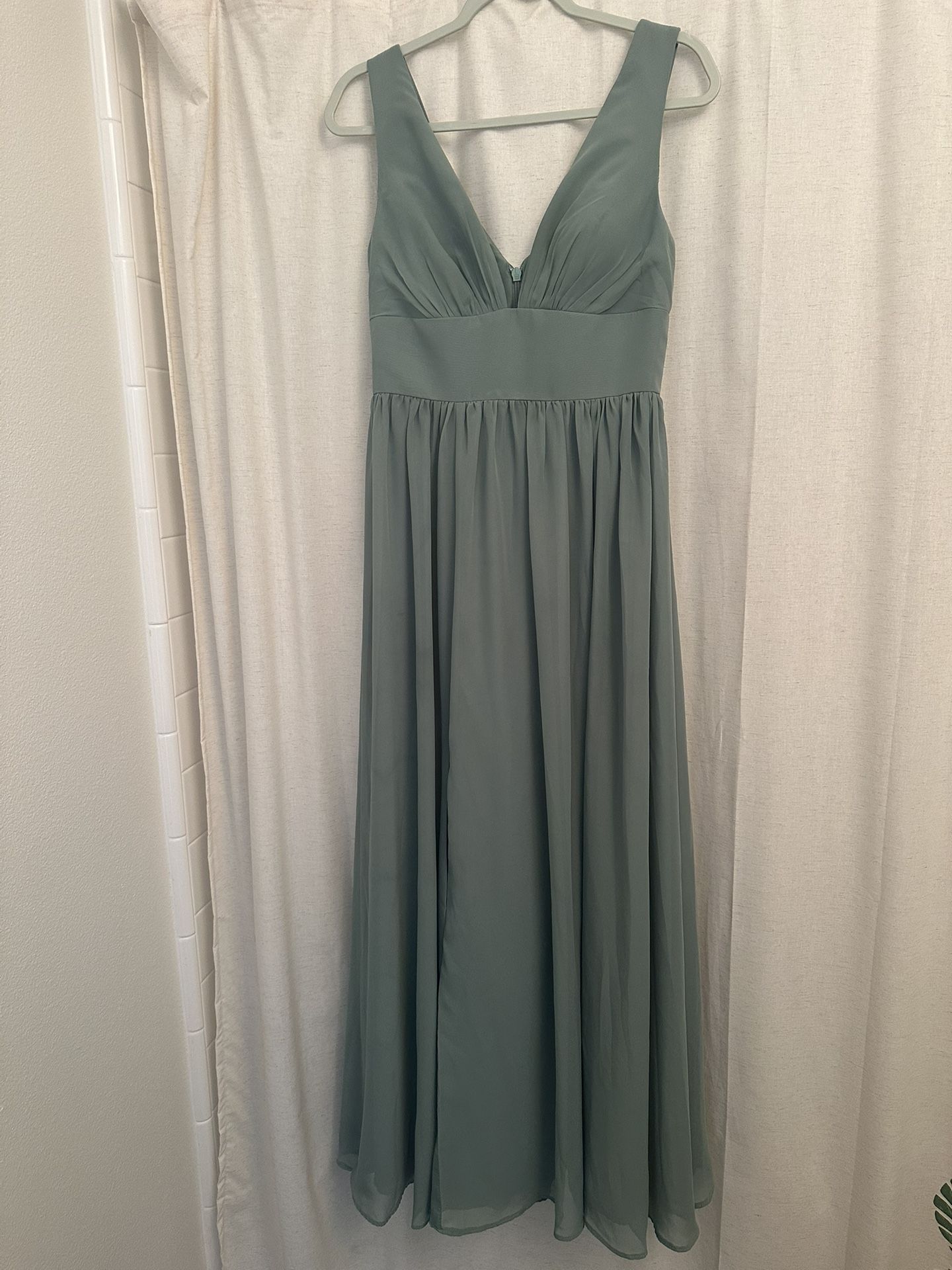 JJ’s House Sage Green Spring Dress