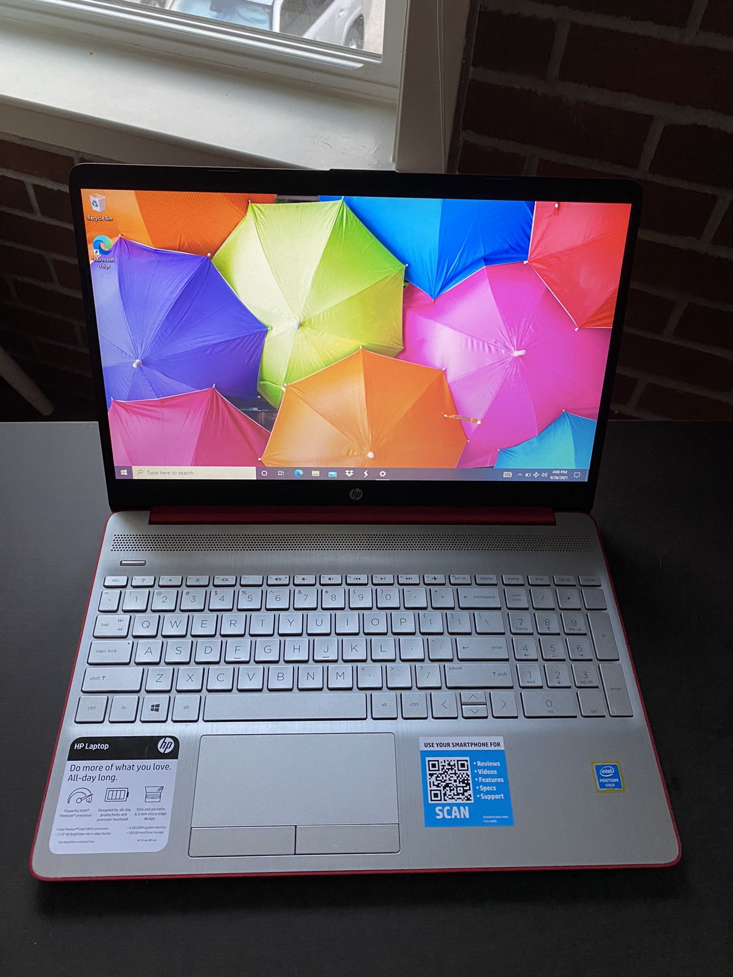 HP Laptop - 15.6 inch HD