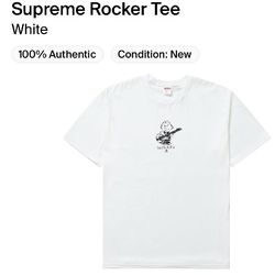 Supreme Rocker Tee
White Size Large