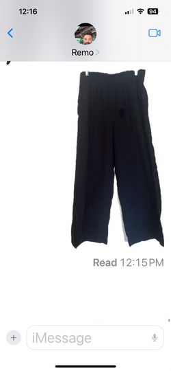 Gap Womans Black Flared Pants. New With Tags Still On Them. Size Large.lightweight Flowing Summer Pant.30 Inch Inseam