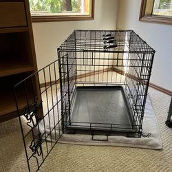 Wire Dog Crate Dog Kennel, Collapsible