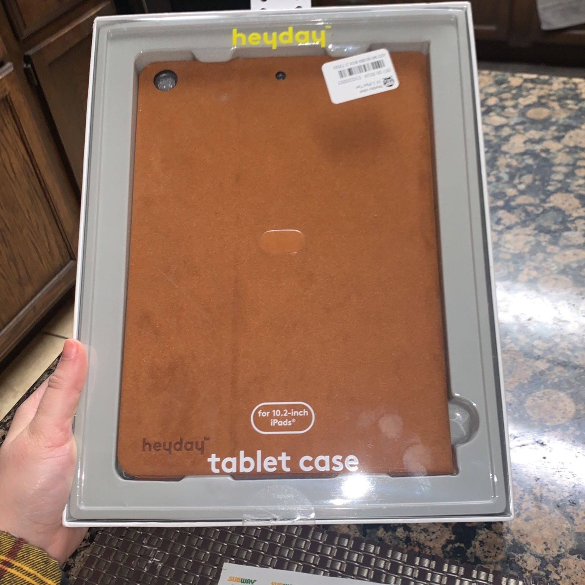 Suede iPad Cover
