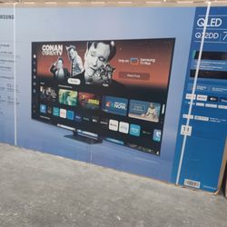 75" Screen QLED SMART 4K ULTRA HDTV BY SAMSUNG.  Q72DD.  ORIGINAL BOX SEALED.  We Offer FINANCING 