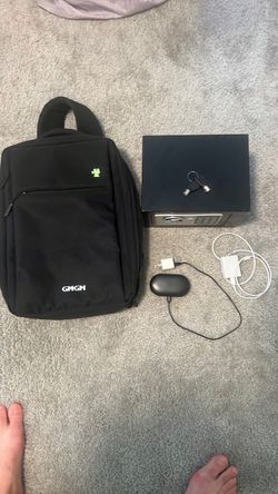Safe , charger , ear pads , backpack