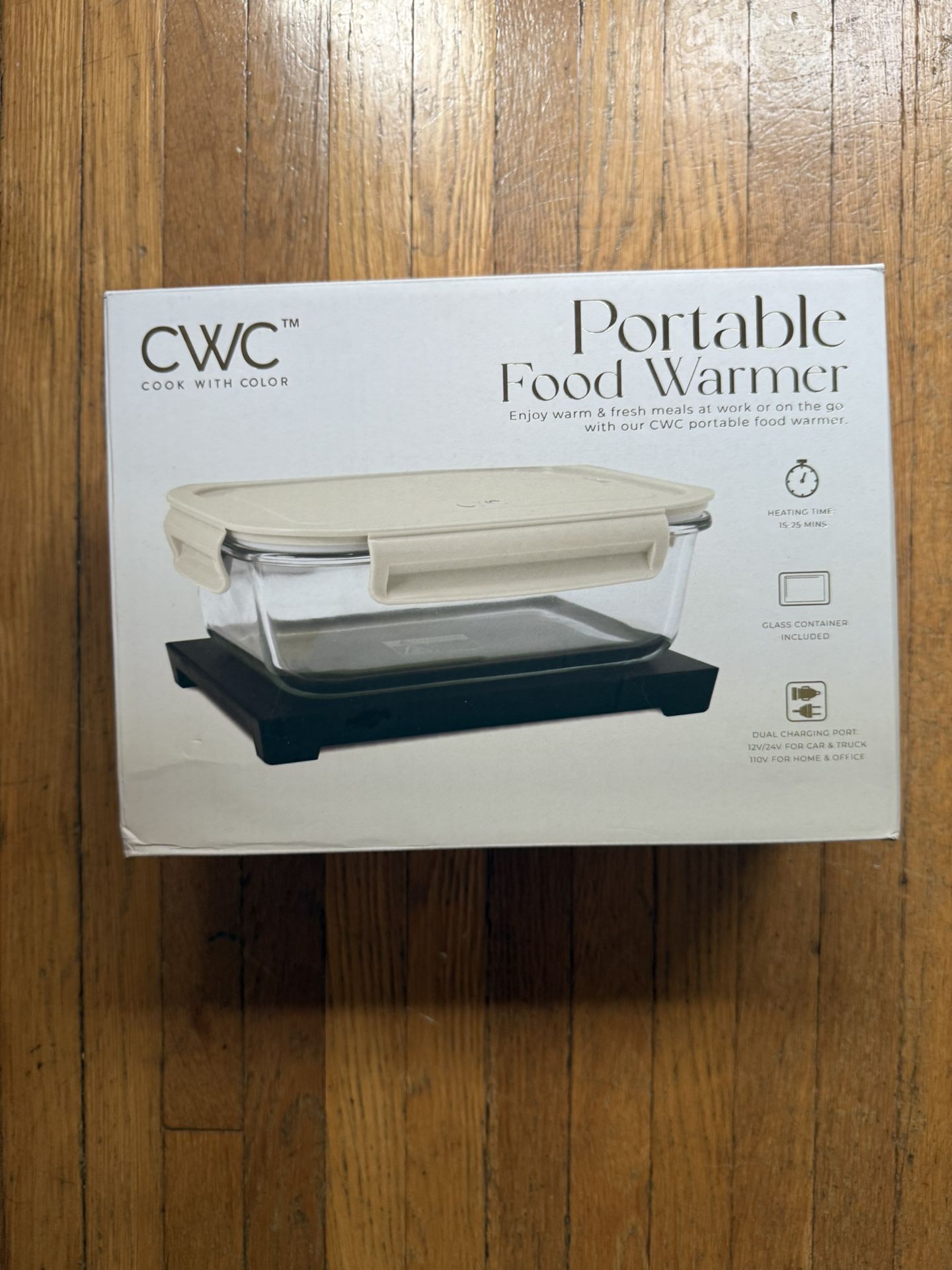 Portable food warmer