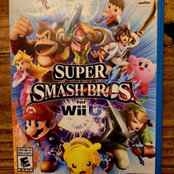 Wii U Super Smash Bros.  Complete With Manual 