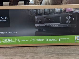 Brand New Sony Stereo Receiver 2 Channel