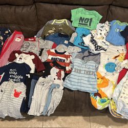 Lot Of Newborn - 3 Month Clothes