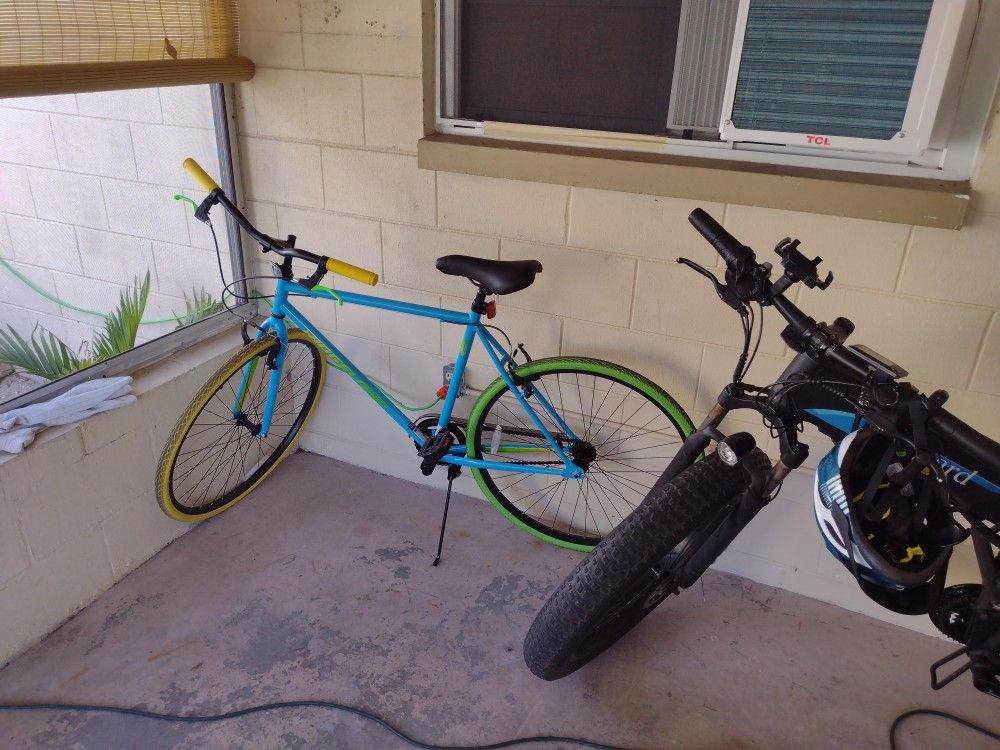 Ridgeland Bike Blue Green Kent 700c Ridgeland Hybrid Review 700c