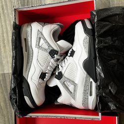 air jordan 4 cement size 11 (men)