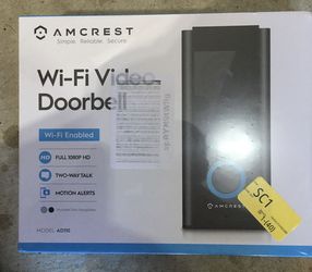 Brand new in box 1080P Video Doorbell Camera Pro, Outdoor Smart Home 2.4GHz Wireless WiFi Doorbell Camera, Micro SD Card, PIR Motion Detector, RTSP,