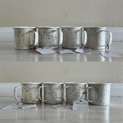 Enamel Splatter Mugs