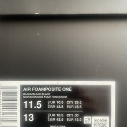 Foamposite Size 11.5