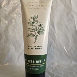 Aromatherapy Cream New Bath And Body 