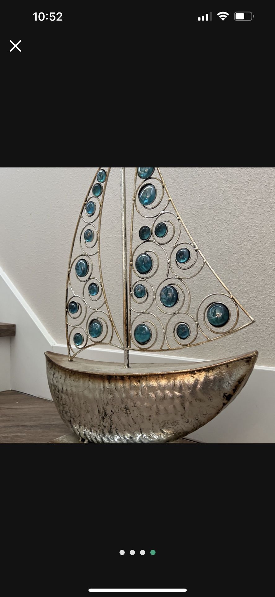 Decoration Metal Ship