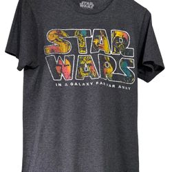 Star Wars Grey T-Shirt, Small