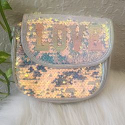 Childress Iridescent Sequin Accessory Bag 