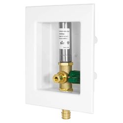 Wholesale Price 1/2" PEX Expansion (F1960) Inlet, Ice Maker Outlet Box, with Stainless Steel Arrestor