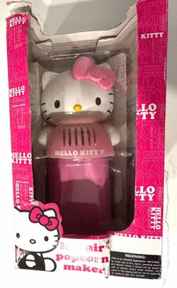 NEW Sanrio Hello Kitty Electric Hot Air Popcorn Maker Machine