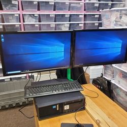 24' DUO MONITOR WITH DUO STAND (INV. D1002N)

