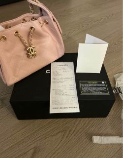 Pink Chanel 25 Hobo MINI