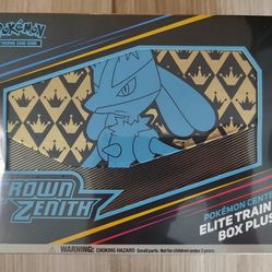 Pokemon Crown Zenith Elite Trainer Box Pokemon Center Edition