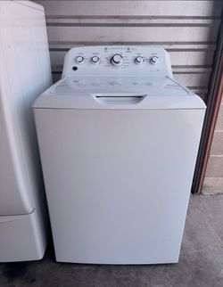 White GE Washer