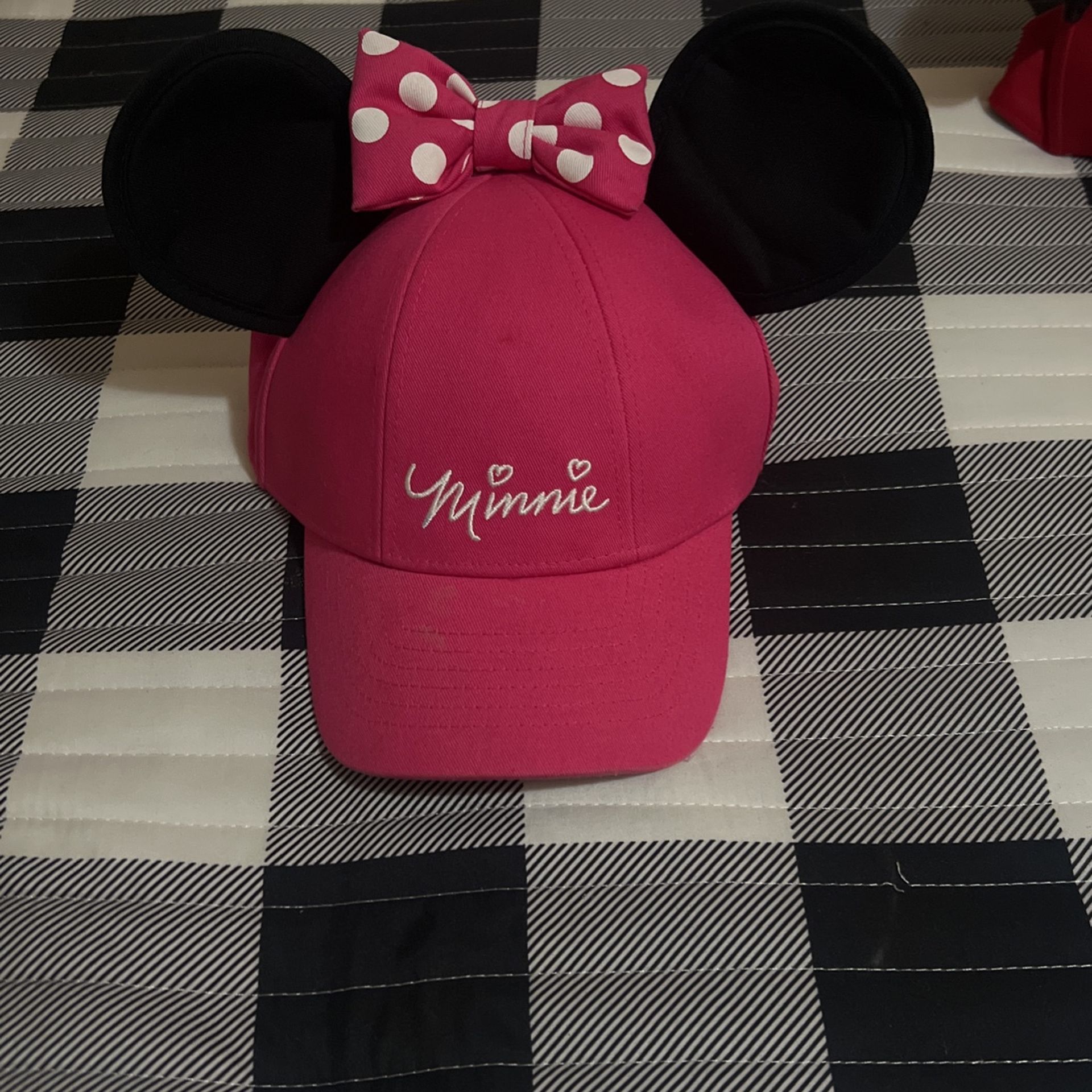 Pink Minnie Hat For Girls