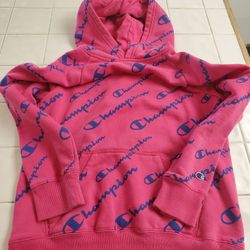 Girls Youth Size Large Champion Hoodie