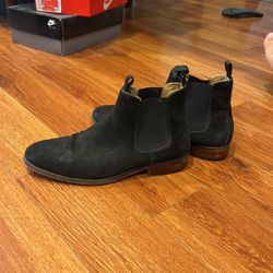 Aldo Black Suede Boots