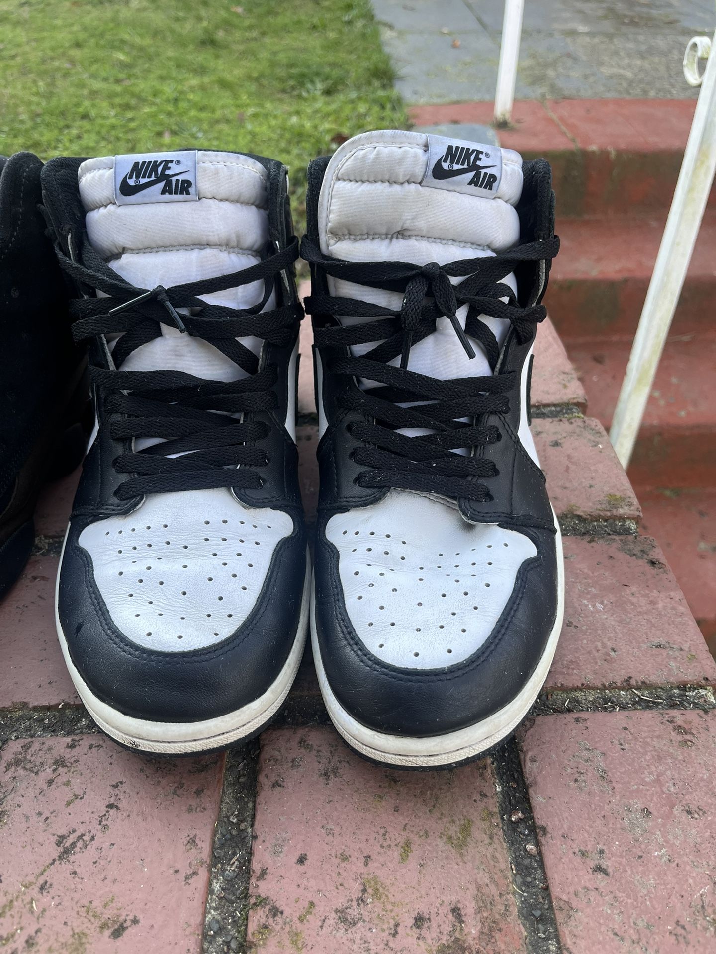 Panda 1s & olive 13s Retro Jordan’s 