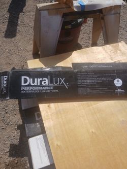 10 brand new boxes of duralux professional vinyl flooring