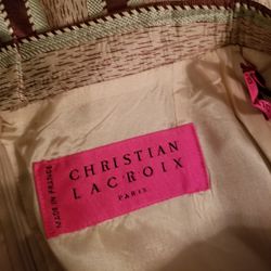 CHRISTIAN LACROIX PENCIL Skirt Size2