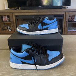 Jordans Blue And Black