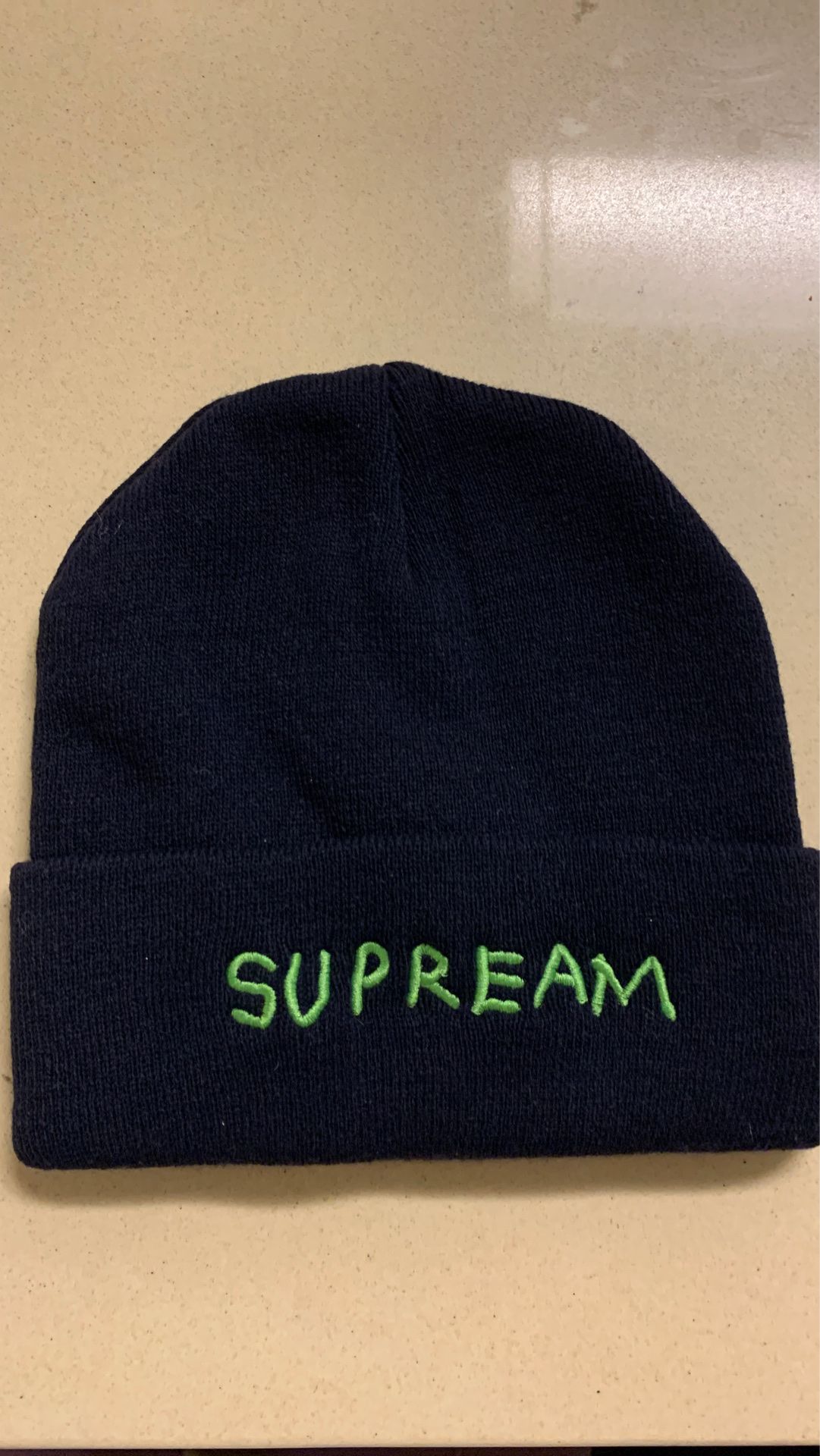 Supreme “Supream” starter beanie