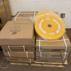 35Lb pair， 2-Inch Olympic Bumper Plates, Perfect Weight Plates for Weightlifting and Strength Training, Multiple Weights Available