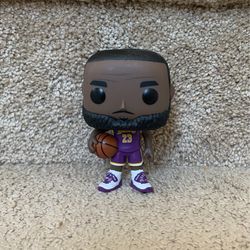 Limited Edition Lebron James Funko Pop (purple).