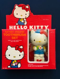 Hello Kitty Toothbrush Set