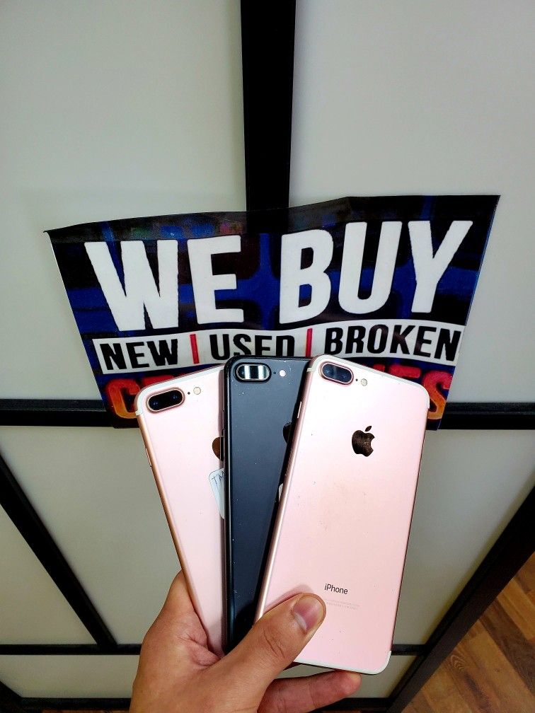 IPHONE 7 PLUS 32GB AVAILABLE FOR ALL CARRIERS TMOBILE METRO CRICKET AT&T