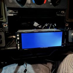 Single DIN Touchscreen Car Stereo Power Acoustik CP-71W Wireless CarPlay Android