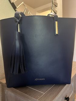Navy Blue Purse JOY & IMÁN