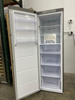 Samsung 11 cu. ft. Frost Free Convertible Upright Freezer Stainless Steel