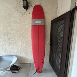 Black Tip Surfboard