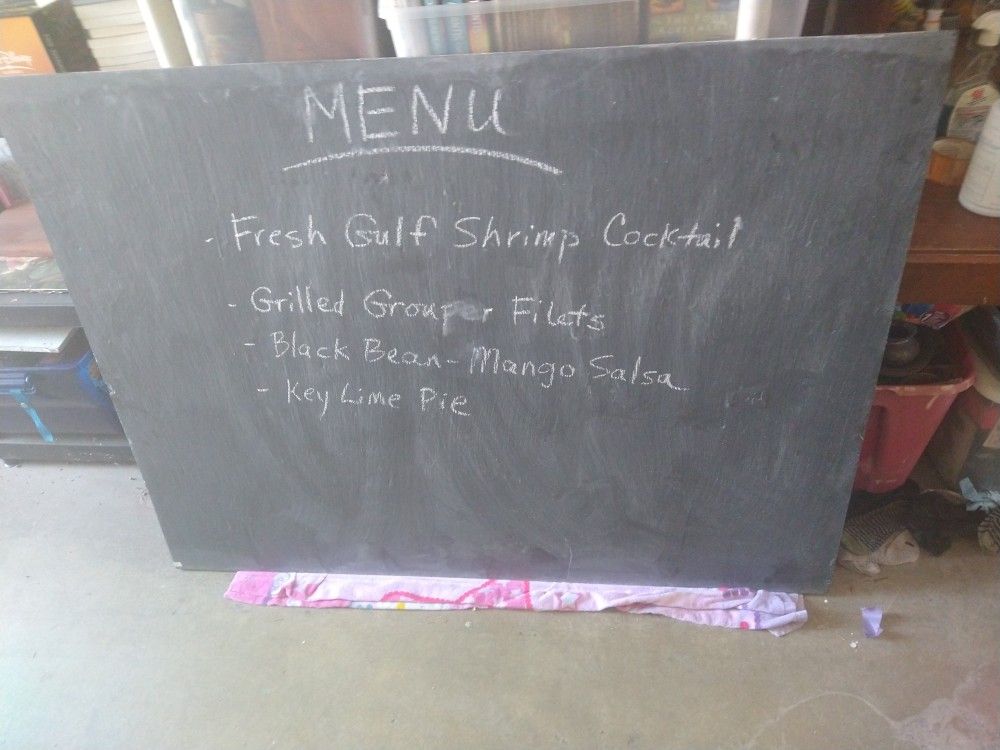 Vintage Slate Chalkboard
